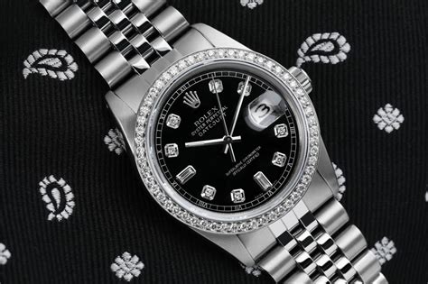 rolex datejust qudrante nero scritte|rolex datejust style.